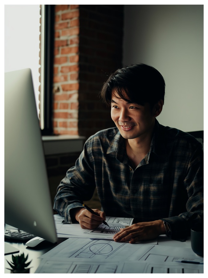 Portrait of Aria Tan, photographed for Spread Issue 04